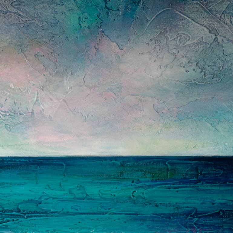 Original Impressionism Landscape Painting by Szilvia Banki