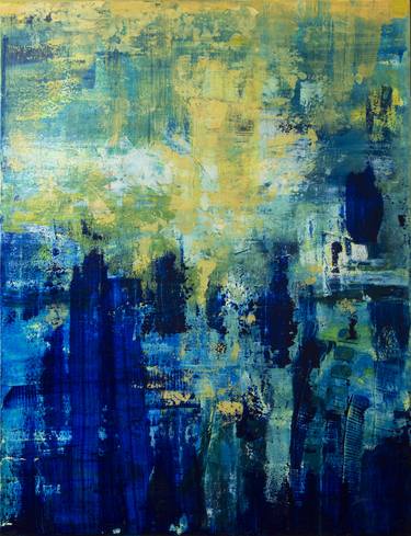 Print of Fine Art Abstract Paintings by Szilvia Banki
