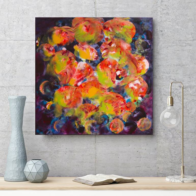 Original Abstract Painting by Szilvia Banki