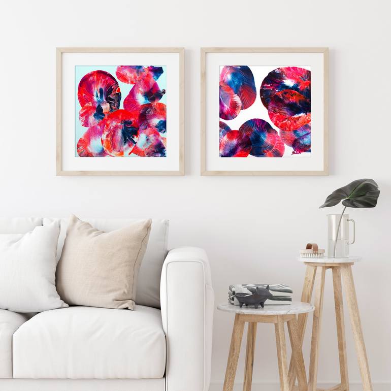 Original Abstract Painting by Szilvia Banki