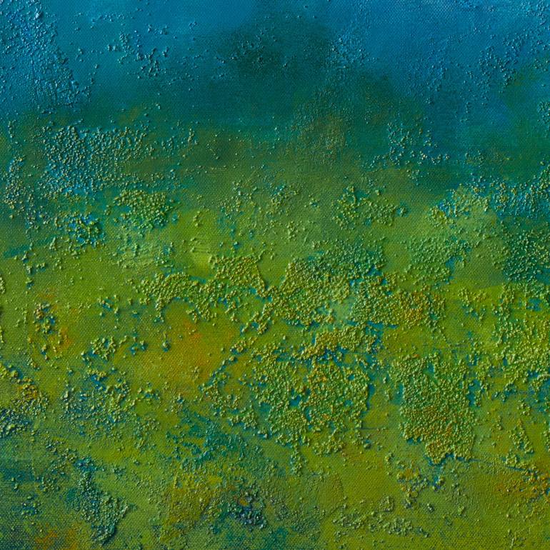 Original Abstract Expressionism Abstract Painting by Szilvia Banki