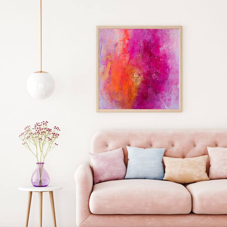 Original Modern Abstract Painting by Szilvia Banki