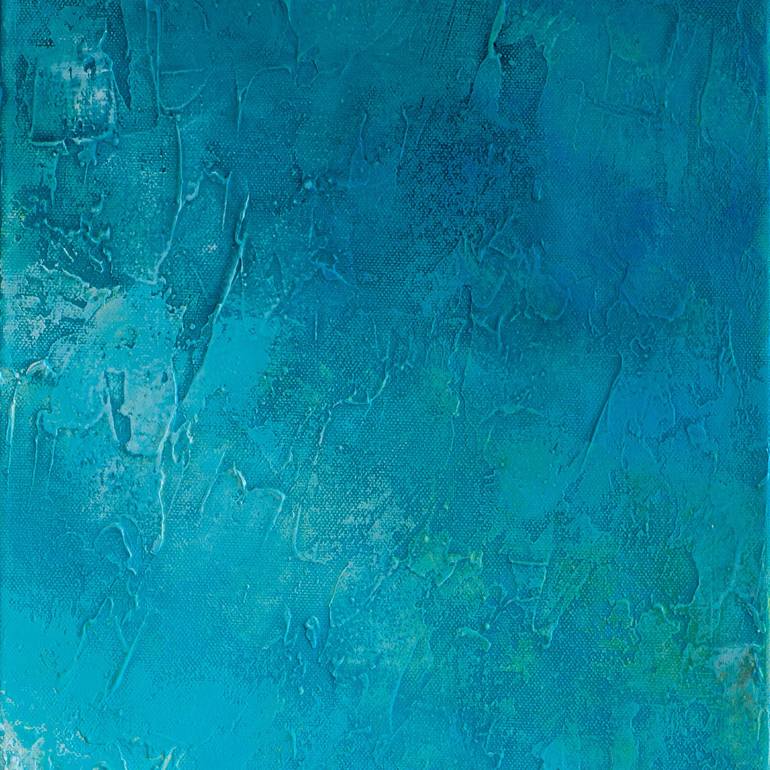 Original Impressionism Abstract Painting by Szilvia Banki