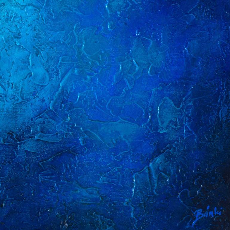 Original Minimalism Abstract Painting by Szilvia Banki