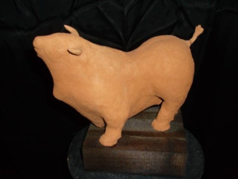Original Animal Sculpture by Imerio Rovelli