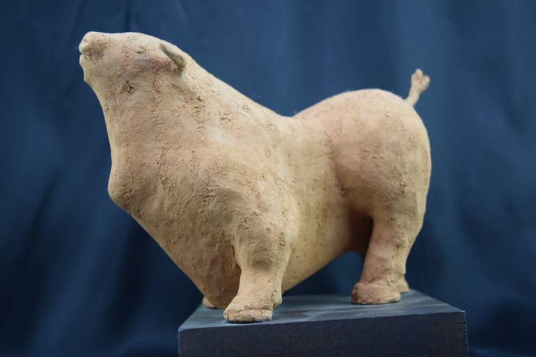 Original Figurative Animal Sculpture by Imerio Rovelli