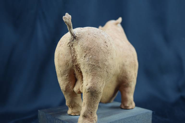 Original Animal Sculpture by Imerio Rovelli