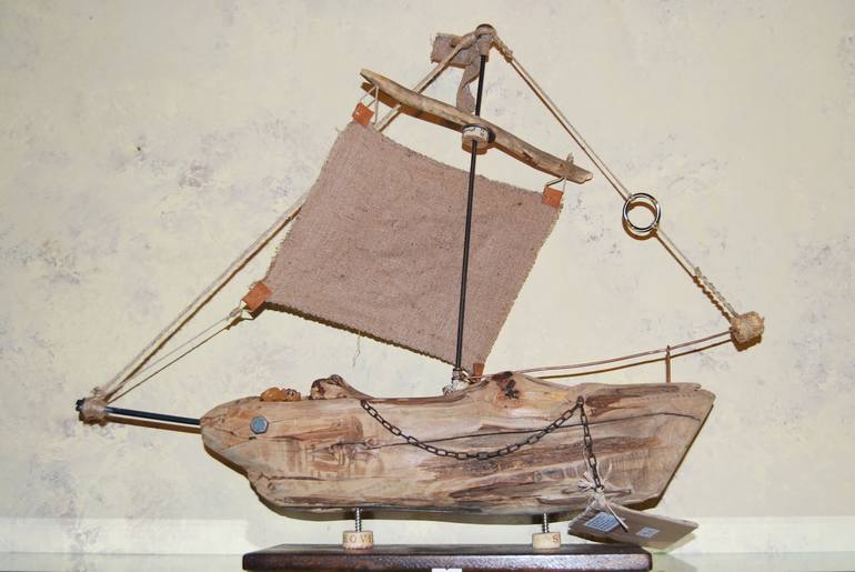 Print of Abstract Boat Sculpture by Krsto Djurickovic