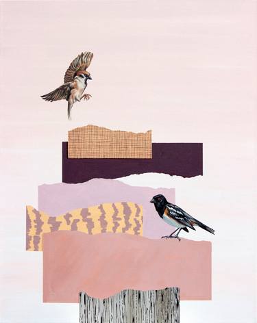 Original Abstract Nature Painting by Lauren Matsumoto