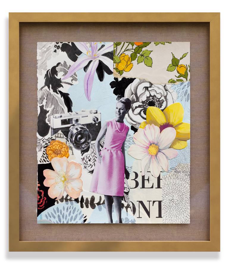 Original Black & White Women Mixed Media by Lauren Matsumoto