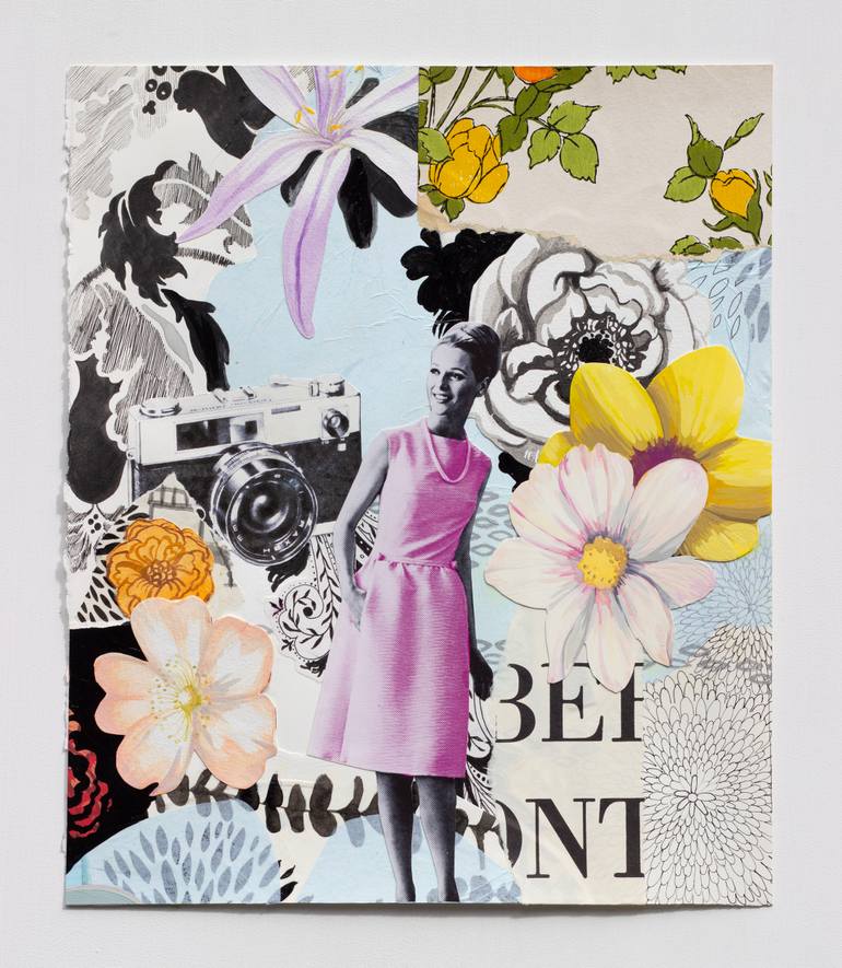 Original Black & White Women Mixed Media by Lauren Matsumoto