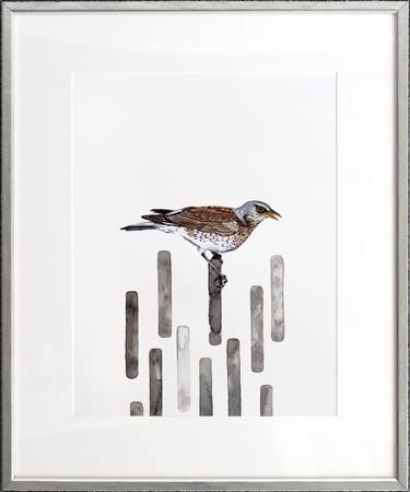 Original Abstract Animal Painting by Lauren Matsumoto