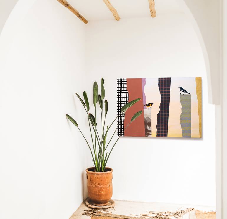 Original Abstract Nature Painting by Lauren Matsumoto
