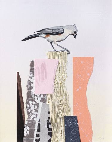 Print of Abstract Nature Collage by Lauren Matsumoto