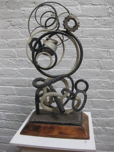 Original Abstract Sculpture by Linus Coraggio