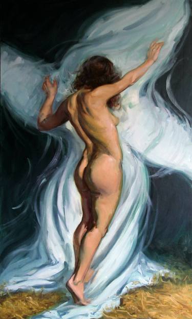 Original Figurative Nude Paintings by Judith Reeve