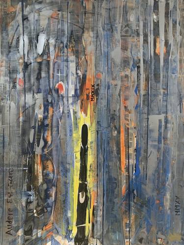 Original Contemporary Abstract Painting by Krruption Art Keith Jones