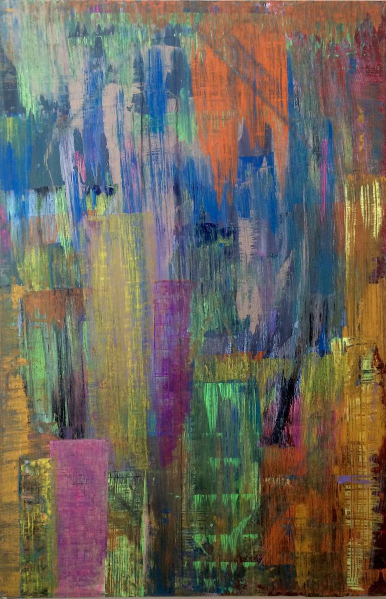 City Of Dreams Painting by Keith Jones | Saatchi Art