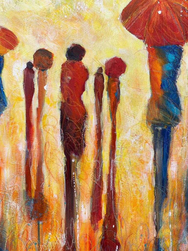Original Contemporary People Painting by Margarita Lypiridou