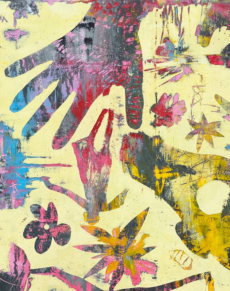 Original Contemporary Abstract Painting by Margarita Lypiridou