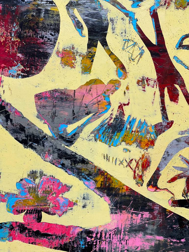 Original Contemporary Abstract Painting by Margarita Lypiridou