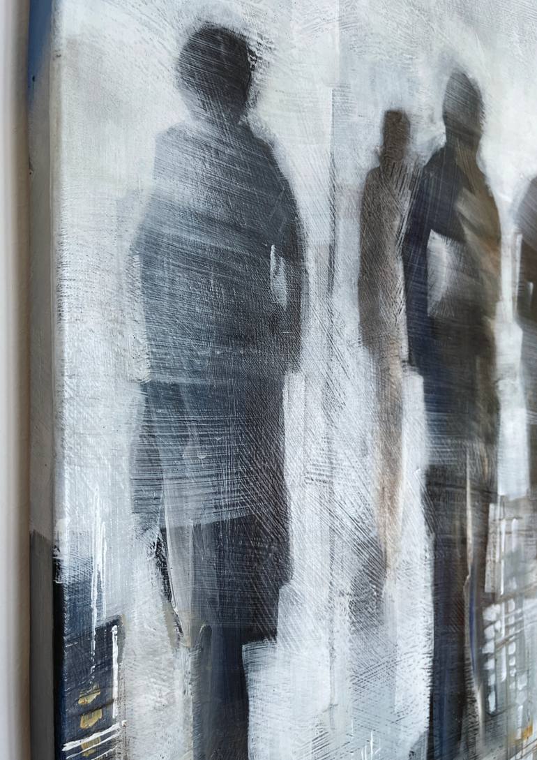 Original Figurative People Painting by Margarita Lypiridou