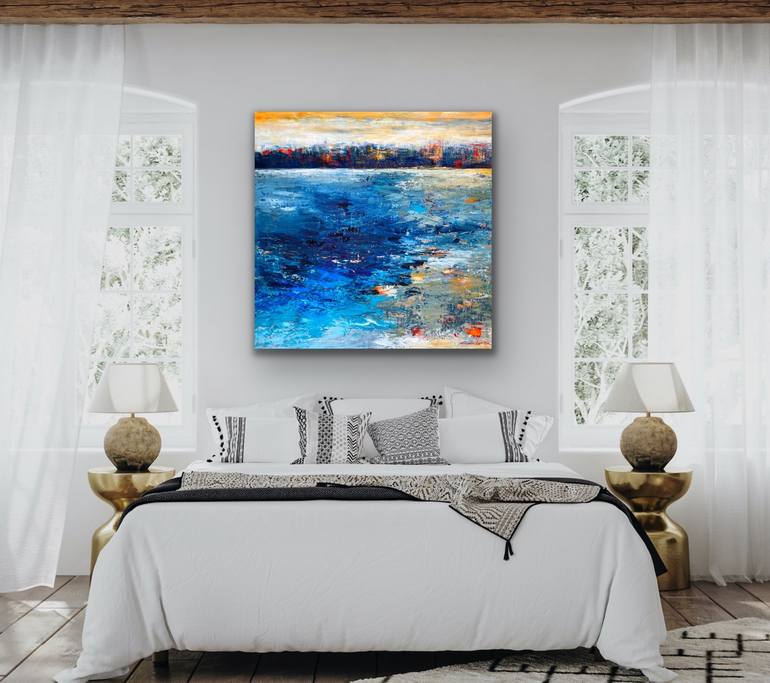 Original Fine Art Landscape Painting by Margarita Lypiridou