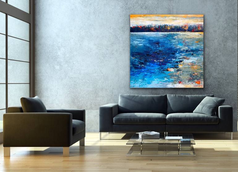 Original Fine Art Landscape Painting by Margarita Lypiridou