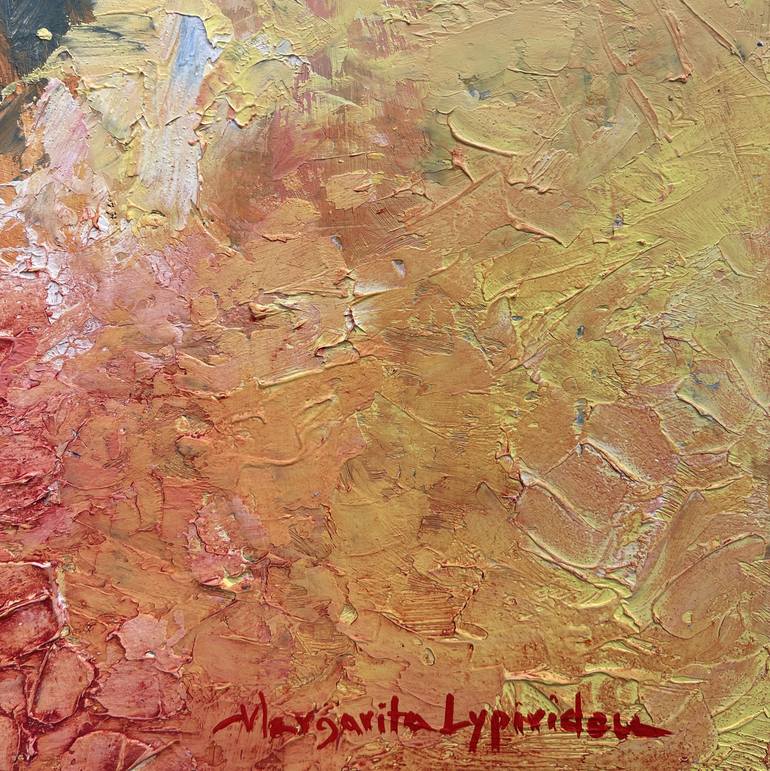 Original Fine Art Abstract Painting by Margarita Lypiridou