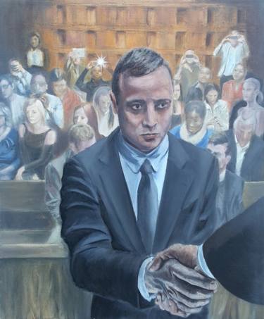 Original Figurative Portrait Painting by Ralph Pringle