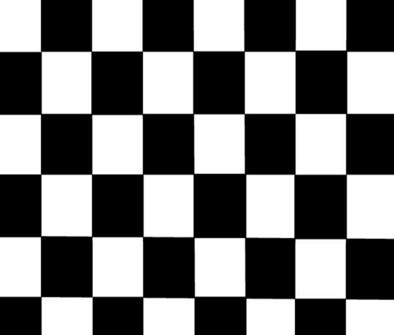 black and white checkered flag