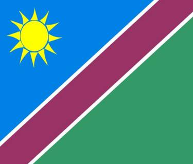 Namibia Flag thumb