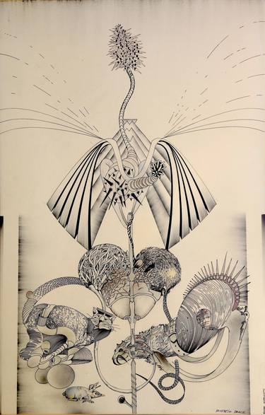 Print of Abstract Drawings by bolek markowski