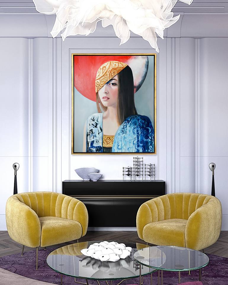 Original Figurative People Painting by Natalia Berglund