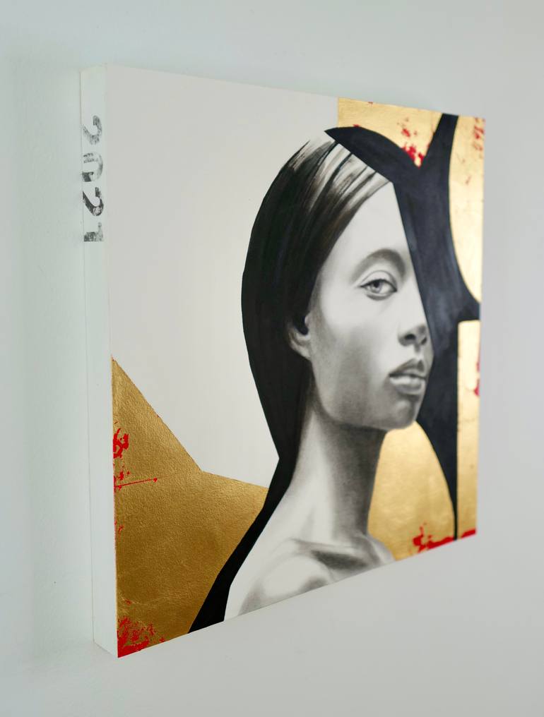 Original Figurative People Drawing by Natalia Berglund
