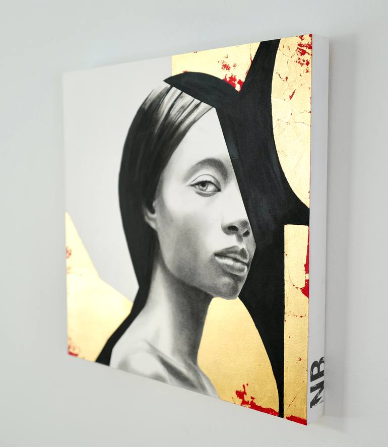 Original Figurative People Drawing by Natalia Berglund