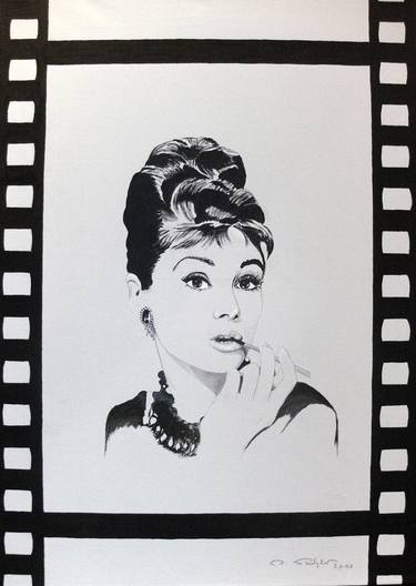 Print of Celebrity Paintings by Ingrid Stiehler