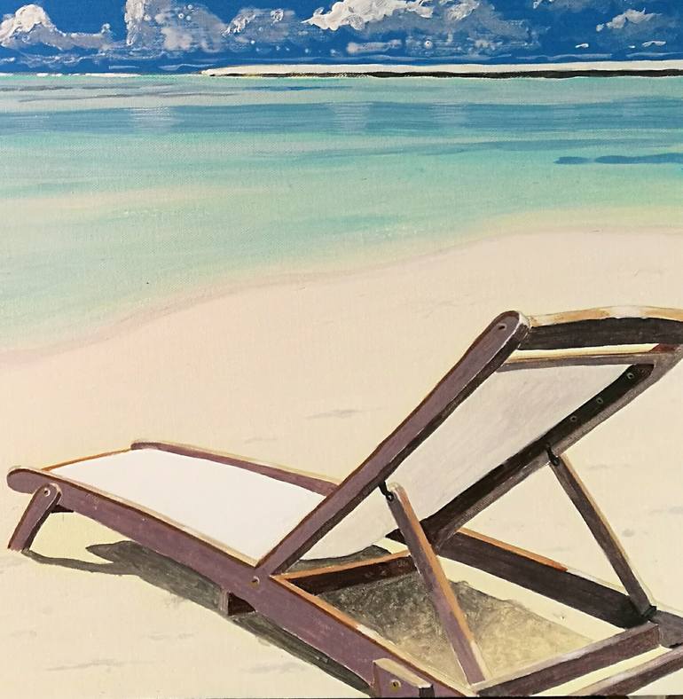 Original Other Beach Painting by Ingrid Stiehler