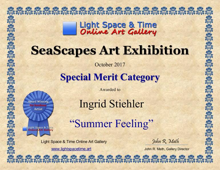 Original Other Beach Painting by Ingrid Stiehler