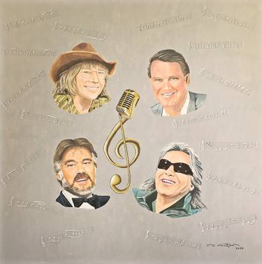 Print of Fine Art Music Paintings by Ingrid Stiehler