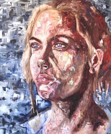 Print of Expressionism Portrait Paintings by Lisa Kelly