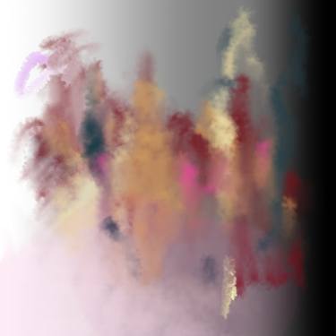 Original Abstract Expressionism Abstract Digital by Csilla S Albert