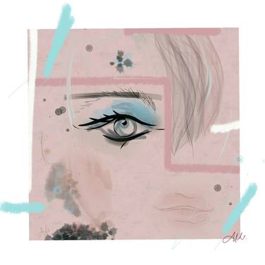 Print of Illustration Fashion Mixed Media by Csilla S Albert