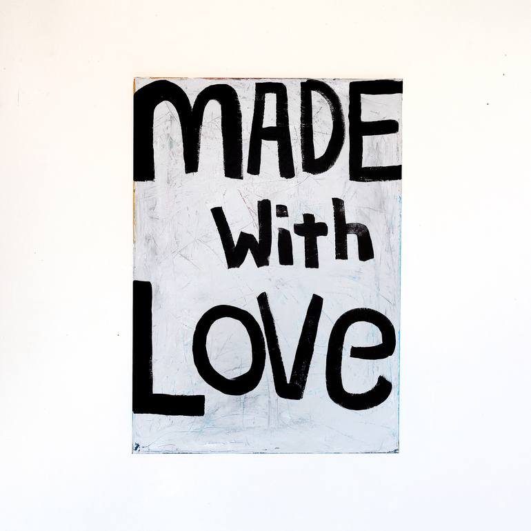 Original Pop Art Abstract Painting by Tommy Lennartsson