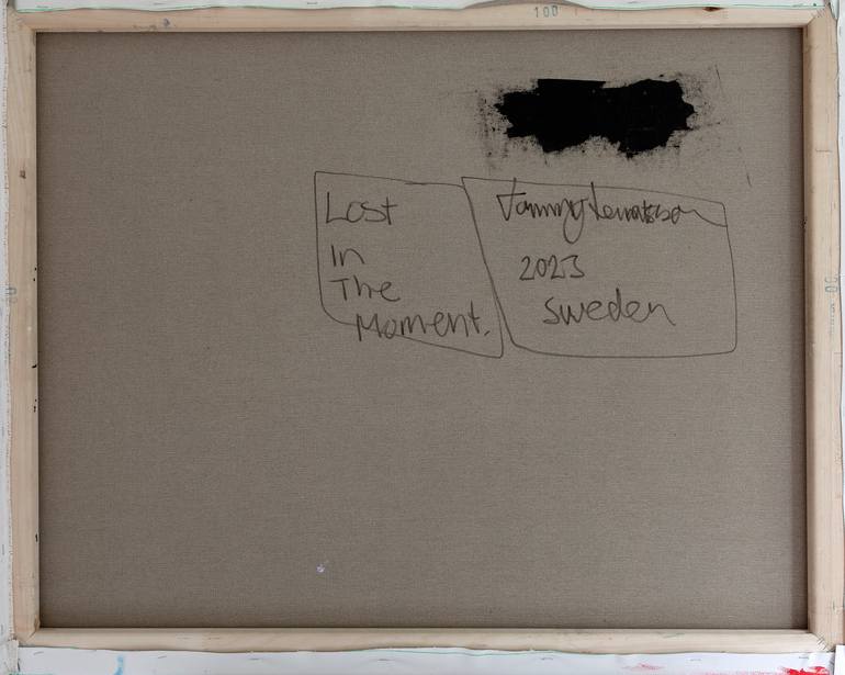 Original Abstract Expressionism Abstract Painting by Tommy Lennartsson