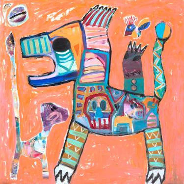 Original Expressionism Abstract Painting by Tommy Lennartsson