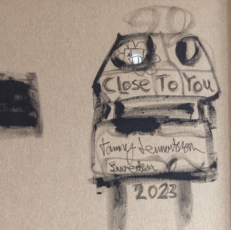 Original Modernism Abstract Painting by Tommy Lennartsson