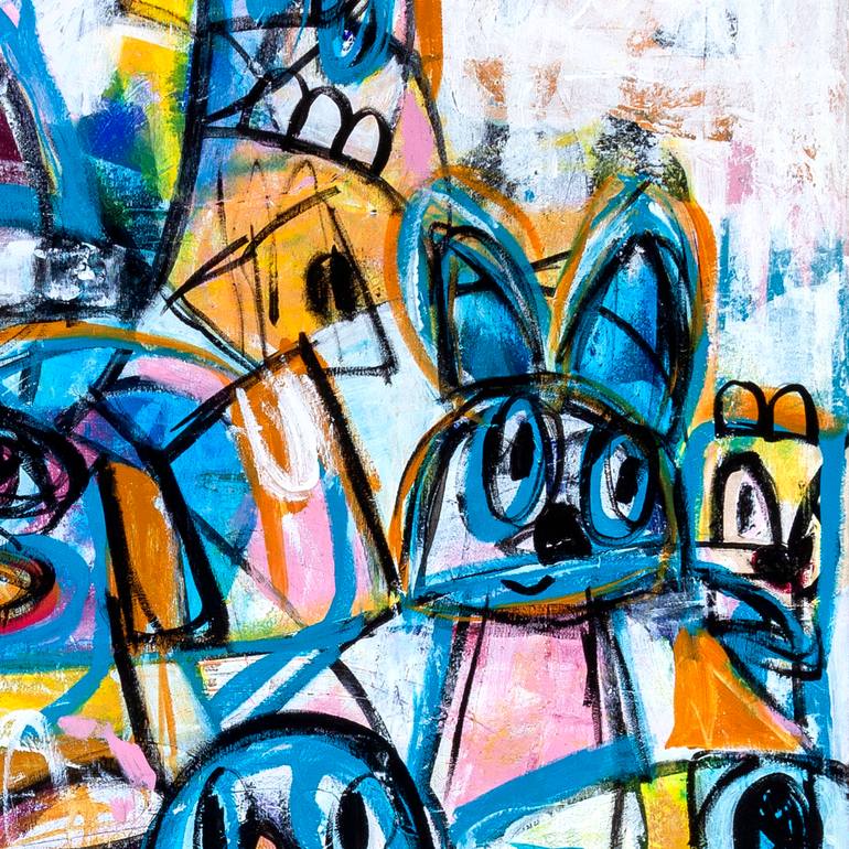 Original Modernism Abstract Painting by Tommy Lennartsson