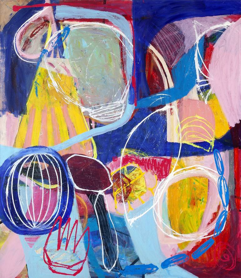 Original Abstract Expressionism Abstract Paintings by Tommy Lennartsson