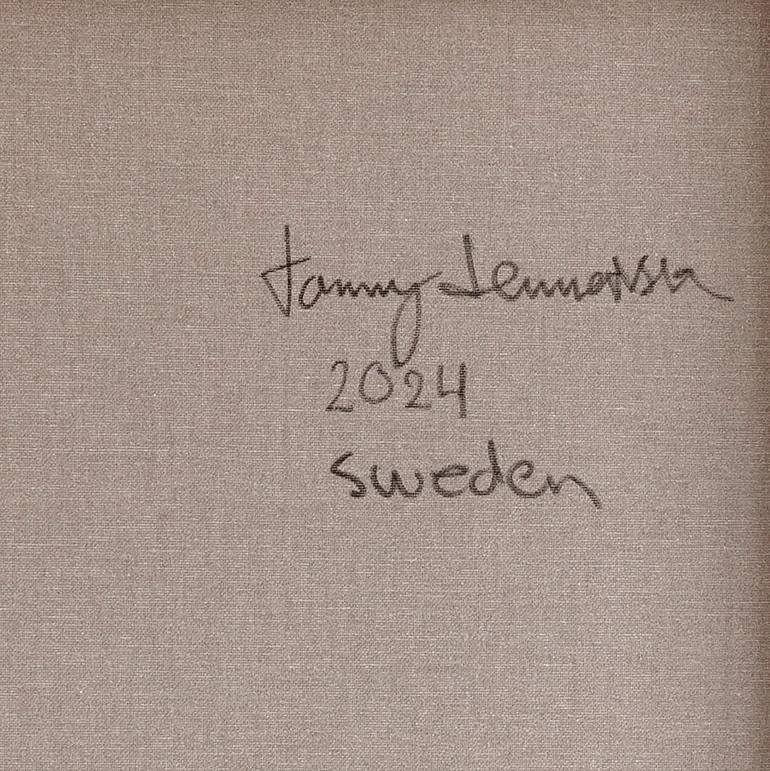 Original Modernism Abstract Painting by Tommy Lennartsson